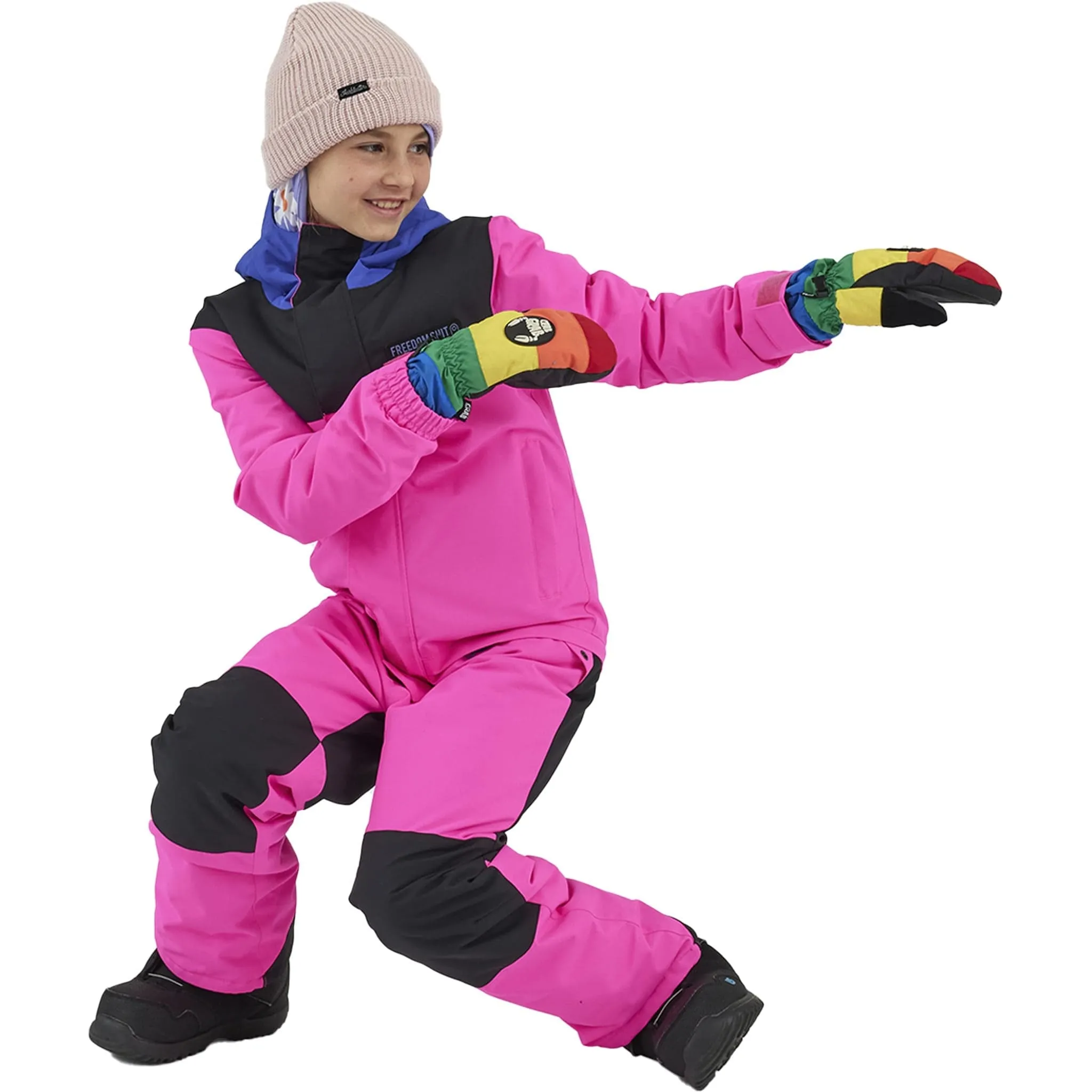 Airblaster Youth Freedom Suit Hibiscus 2025