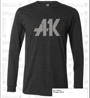 AK11 Dark Gray Long-Sleeved Jersey Tee