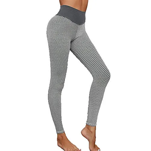 AKUN Tiktok High Waisted Butt Leggings Women Yoga Pants Butt Lifting Tummy Control Workout Running Tights