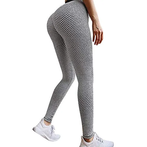 AKUN Tiktok High Waisted Butt Leggings Women Yoga Pants Butt Lifting Tummy Control Workout Running Tights