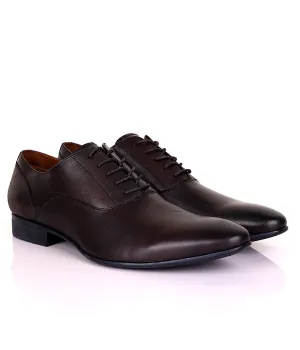 Aldo Oxford Closed Stitching Lace-up Shoes|Coffee