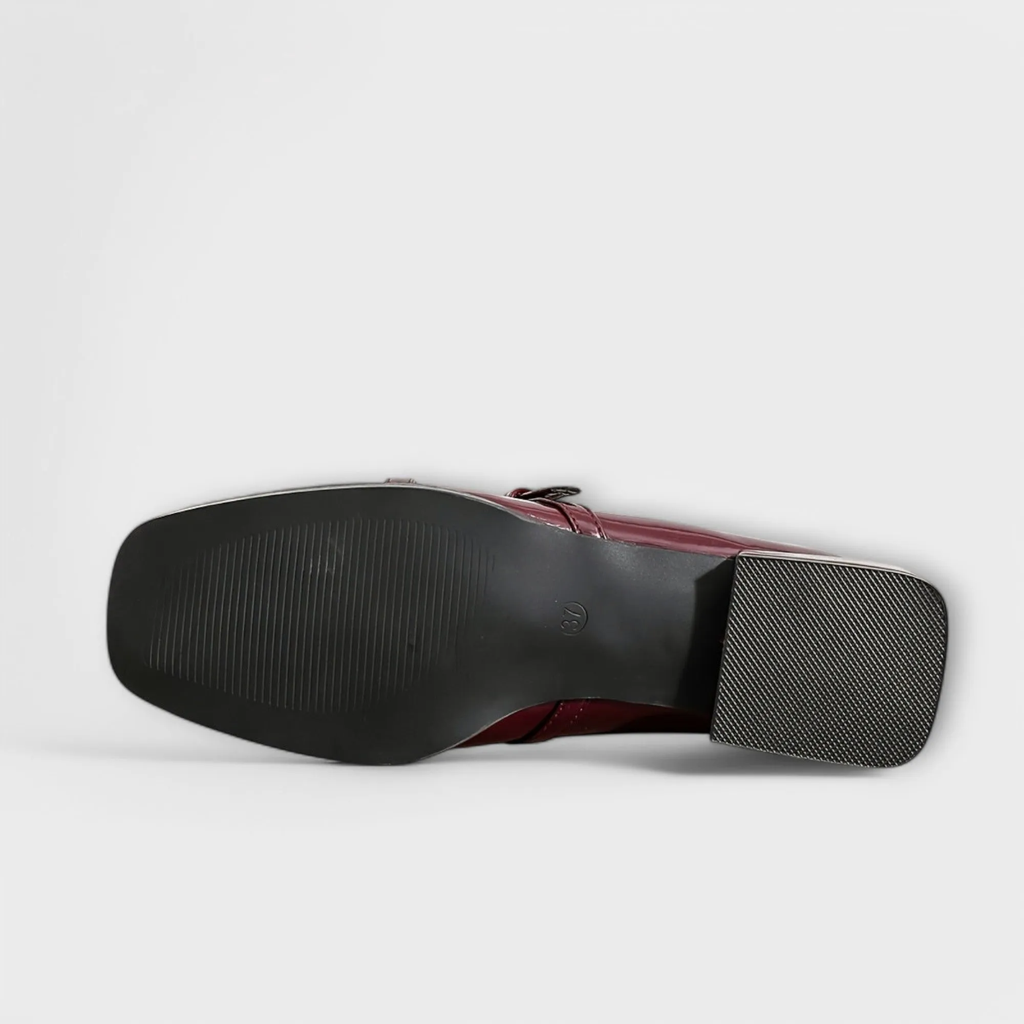 Amelie - Burgundy Loafer