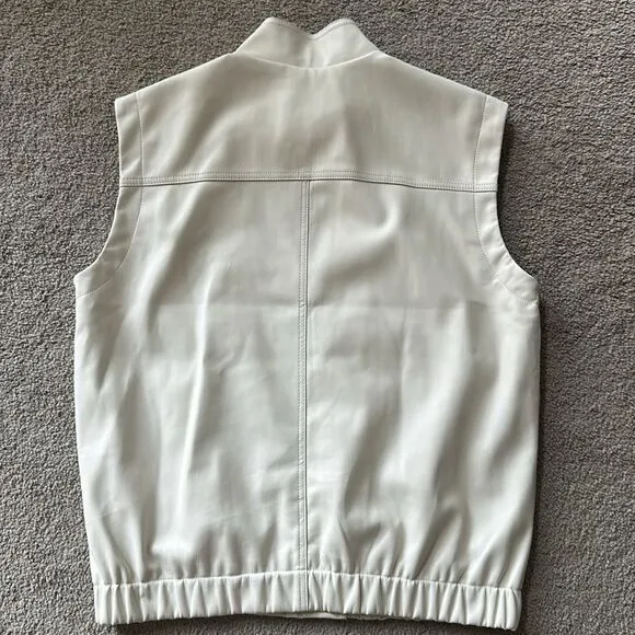 Anthropologie Pilcro Faux Leather Biker Vest!