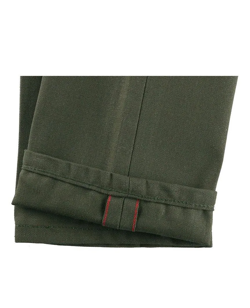 Army Green Duck Selvedge Super Guy