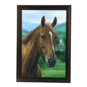 Art Original Oil  A Mare Study "Wisdom"