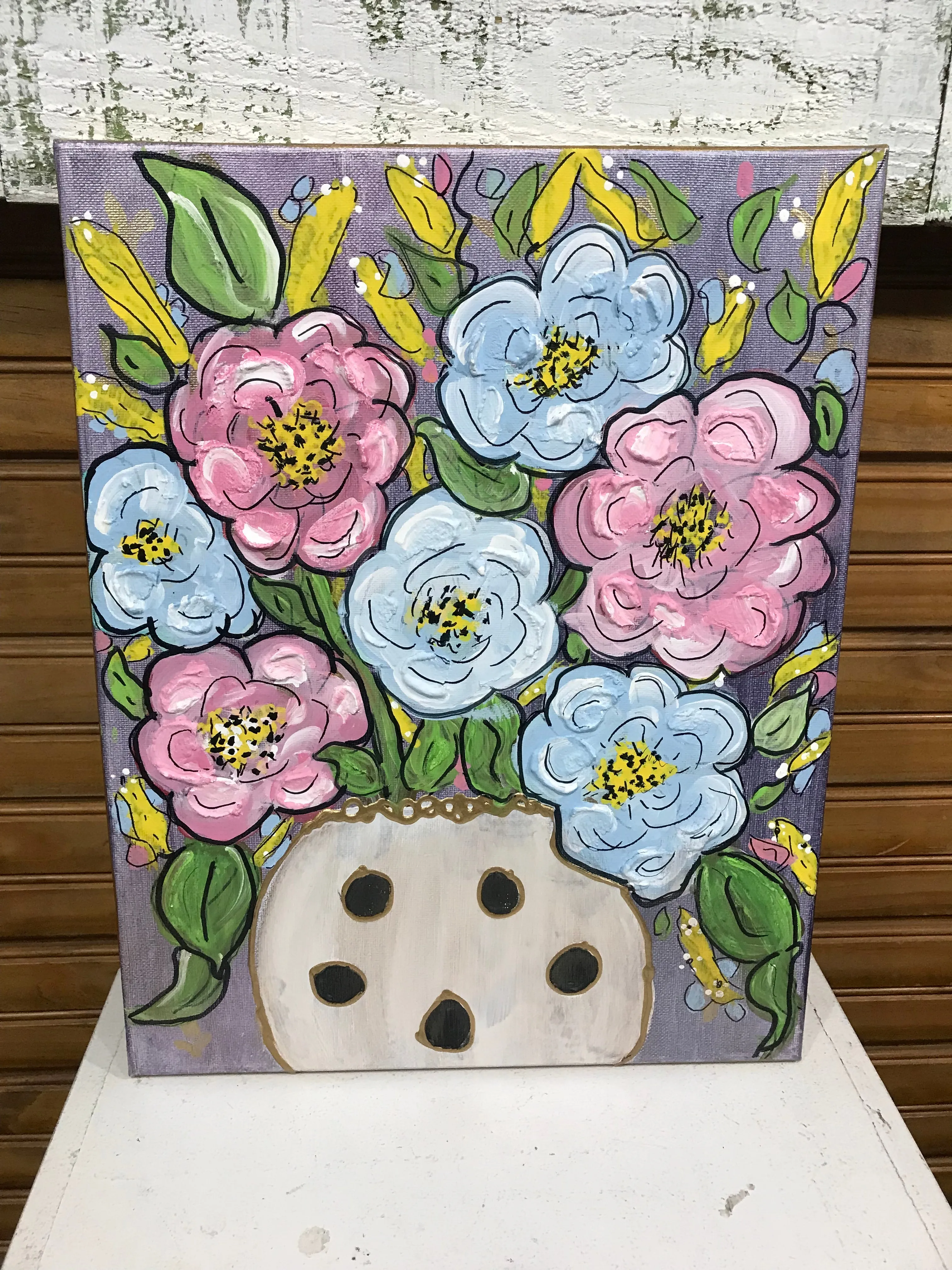 ASSORTED Canvas Floral