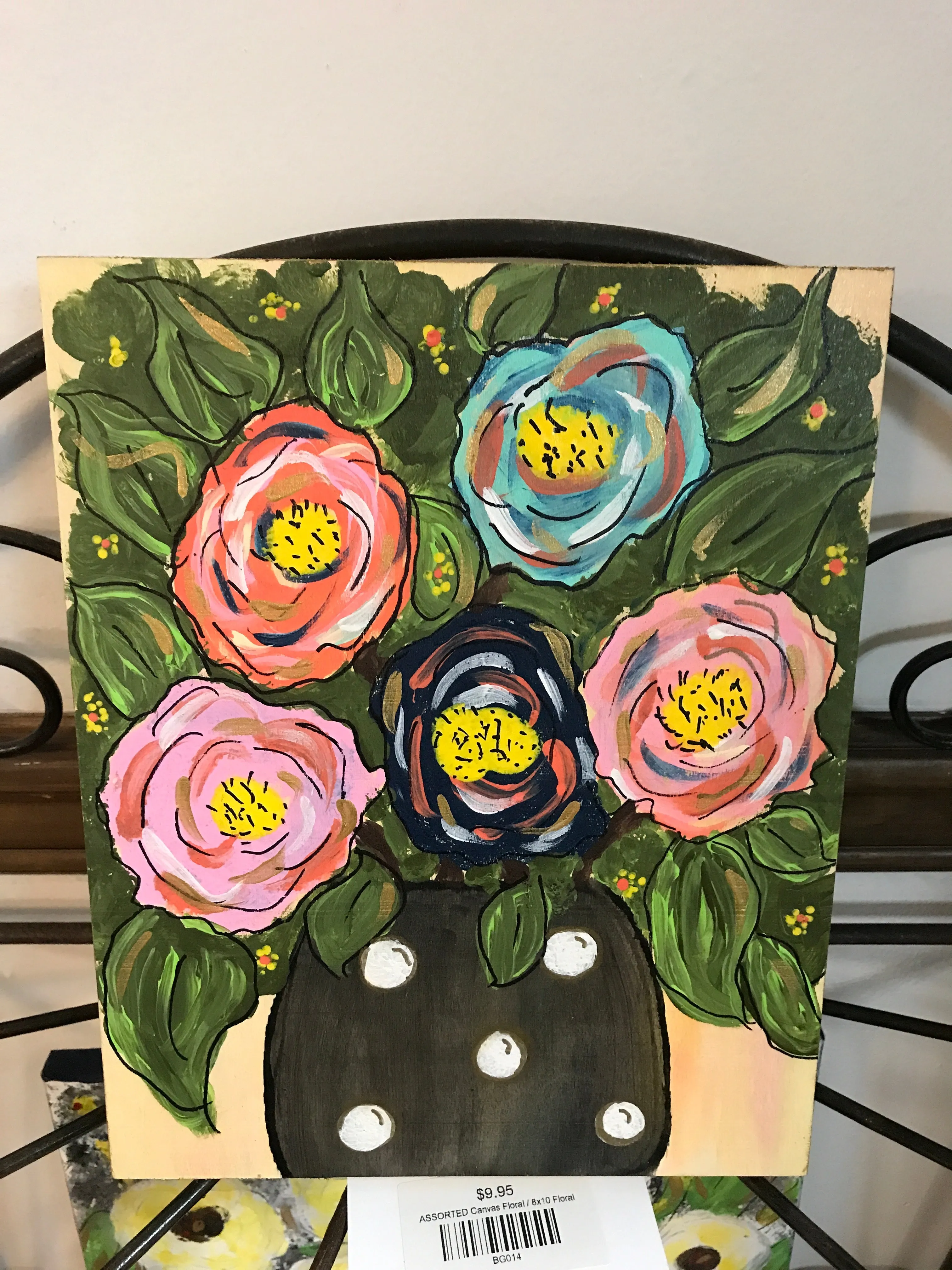 ASSORTED Canvas Floral