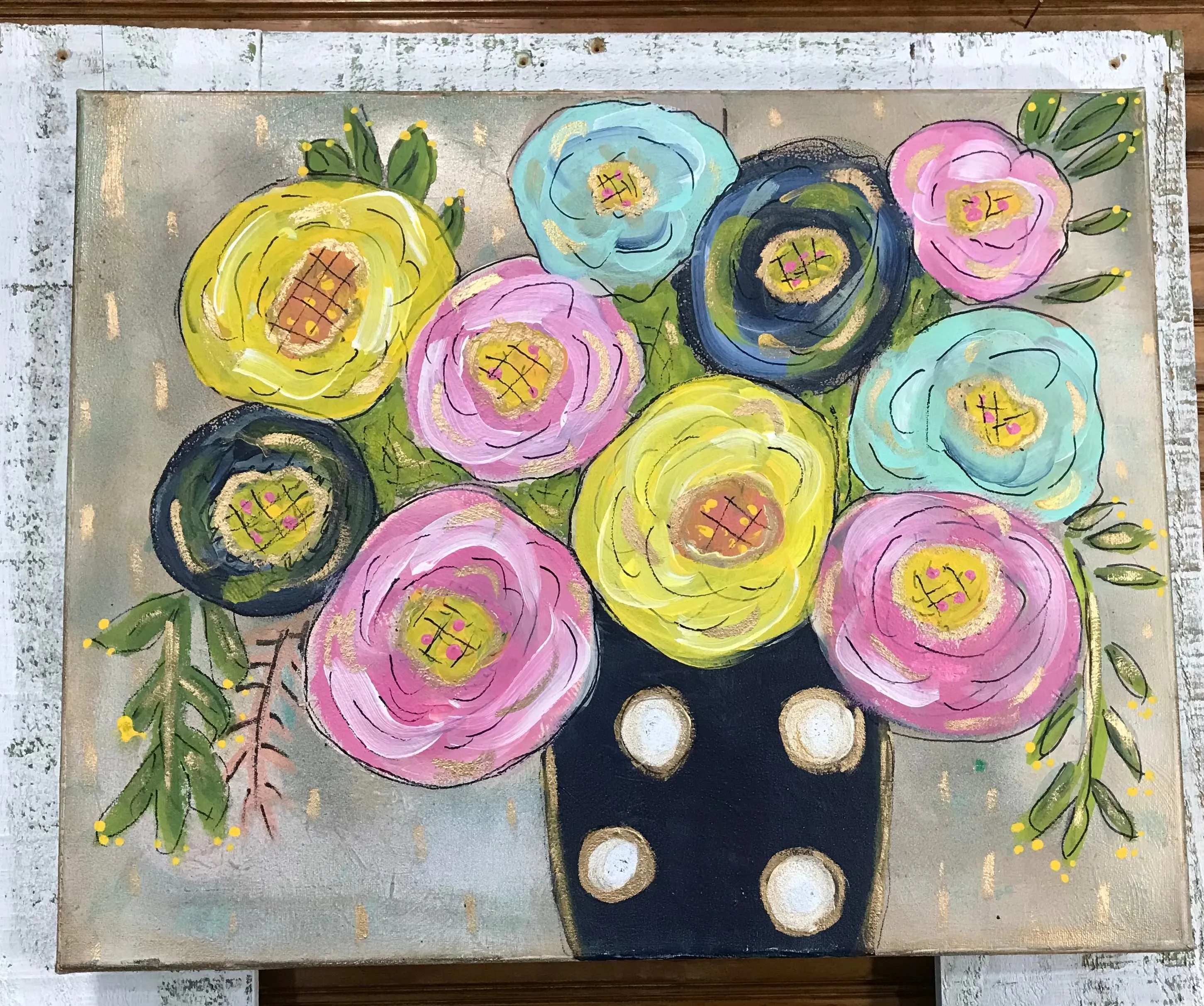 ASSORTED Canvas Floral