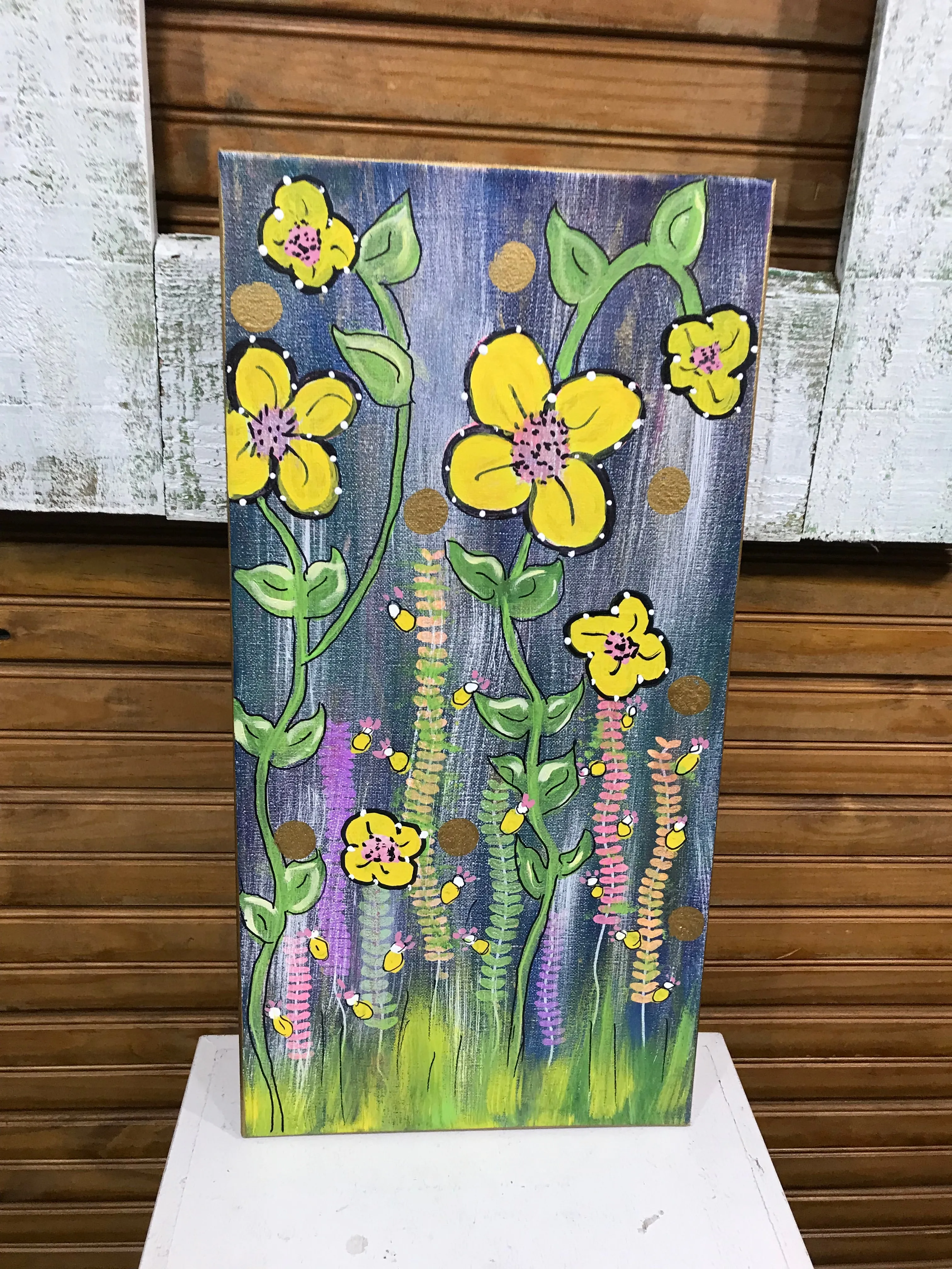 ASSORTED Canvas Floral