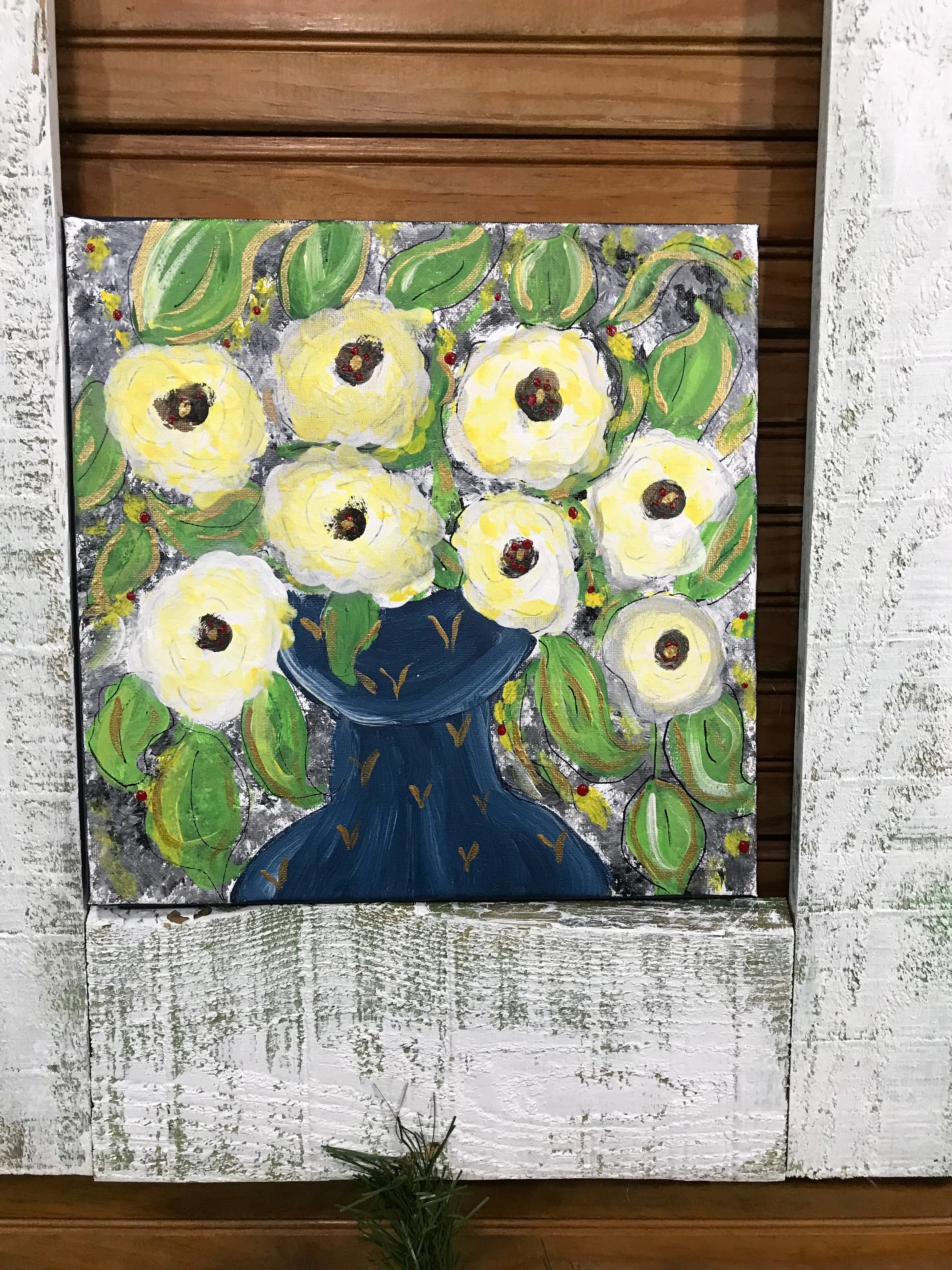 ASSORTED Canvas Floral