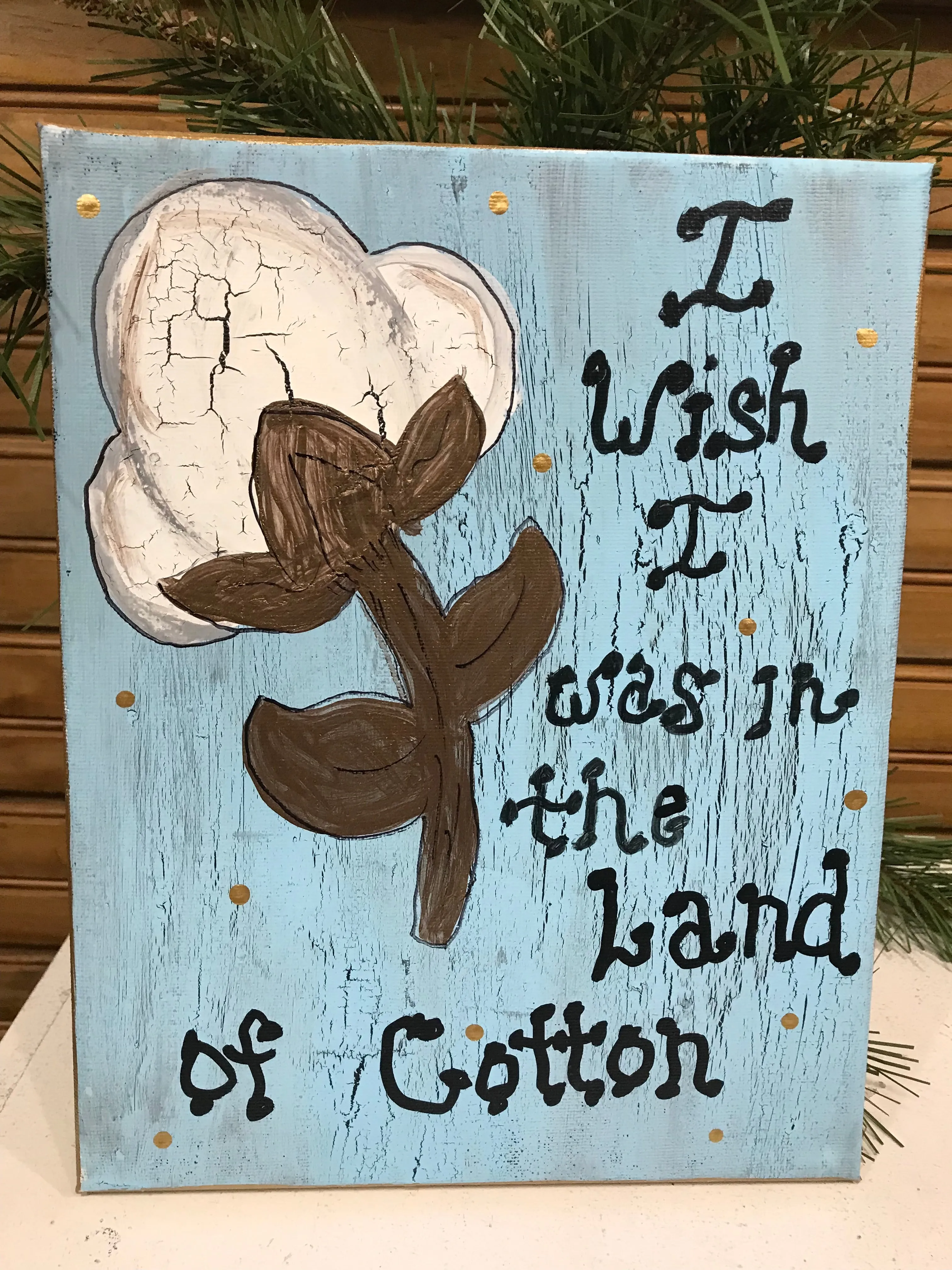 ASSORTED Canvas Floral