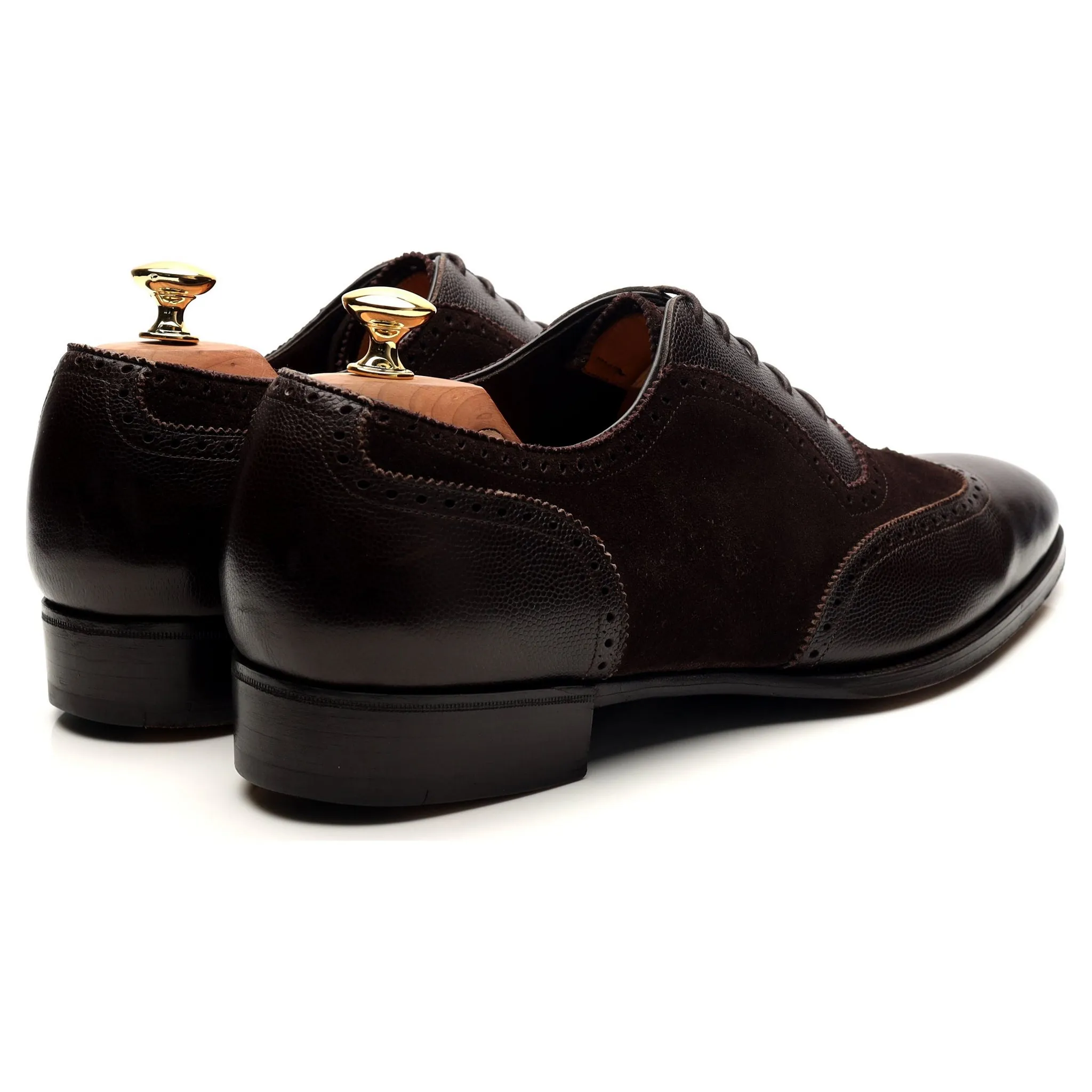 'Astaire' Dark Brown Leather Oxford UK 11 D