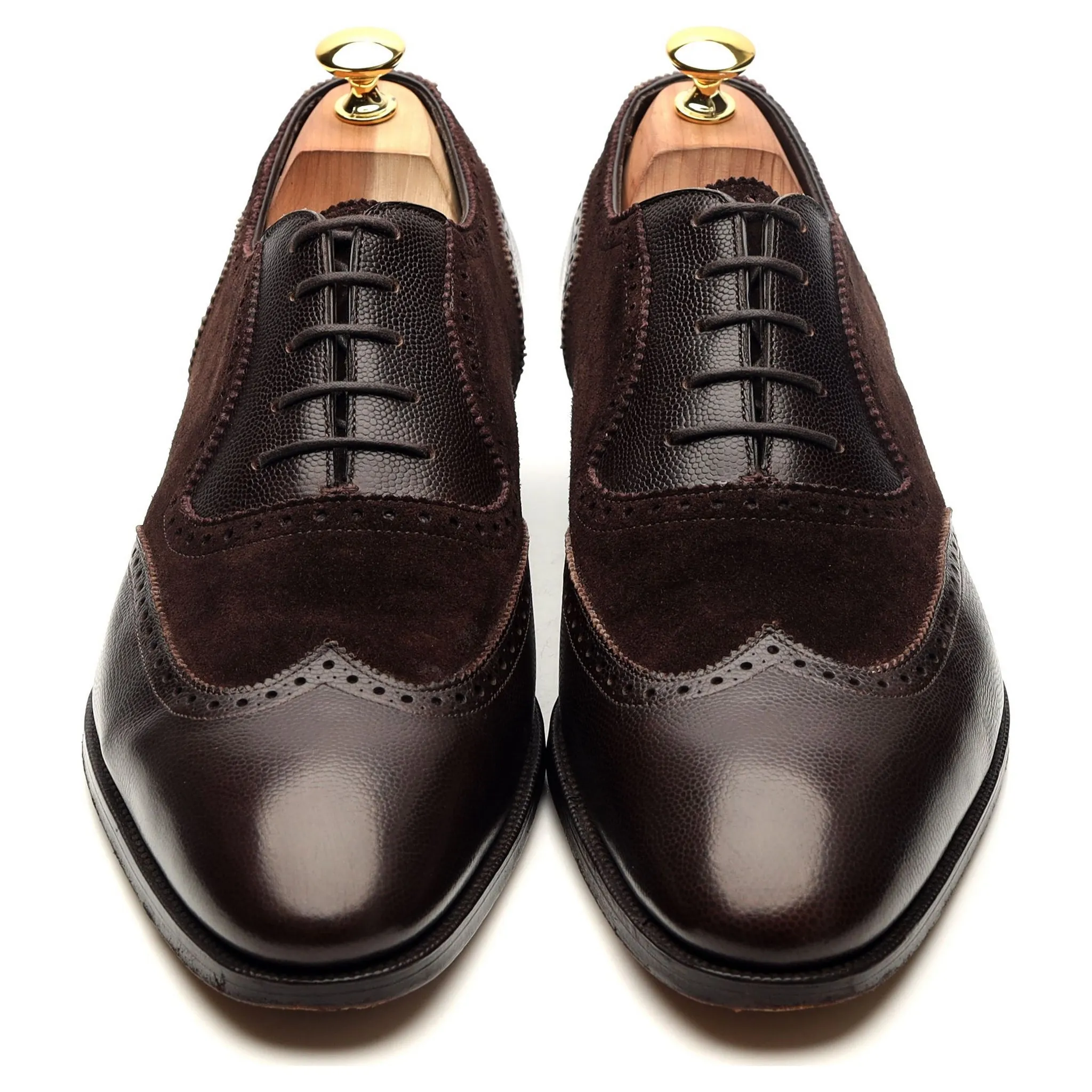 'Astaire' Dark Brown Leather Oxford UK 11 D