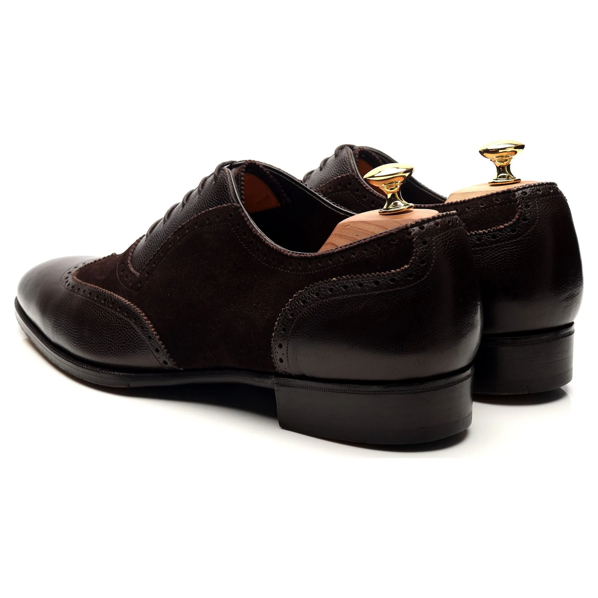 'Astaire' Dark Brown Leather Oxford UK 11 D