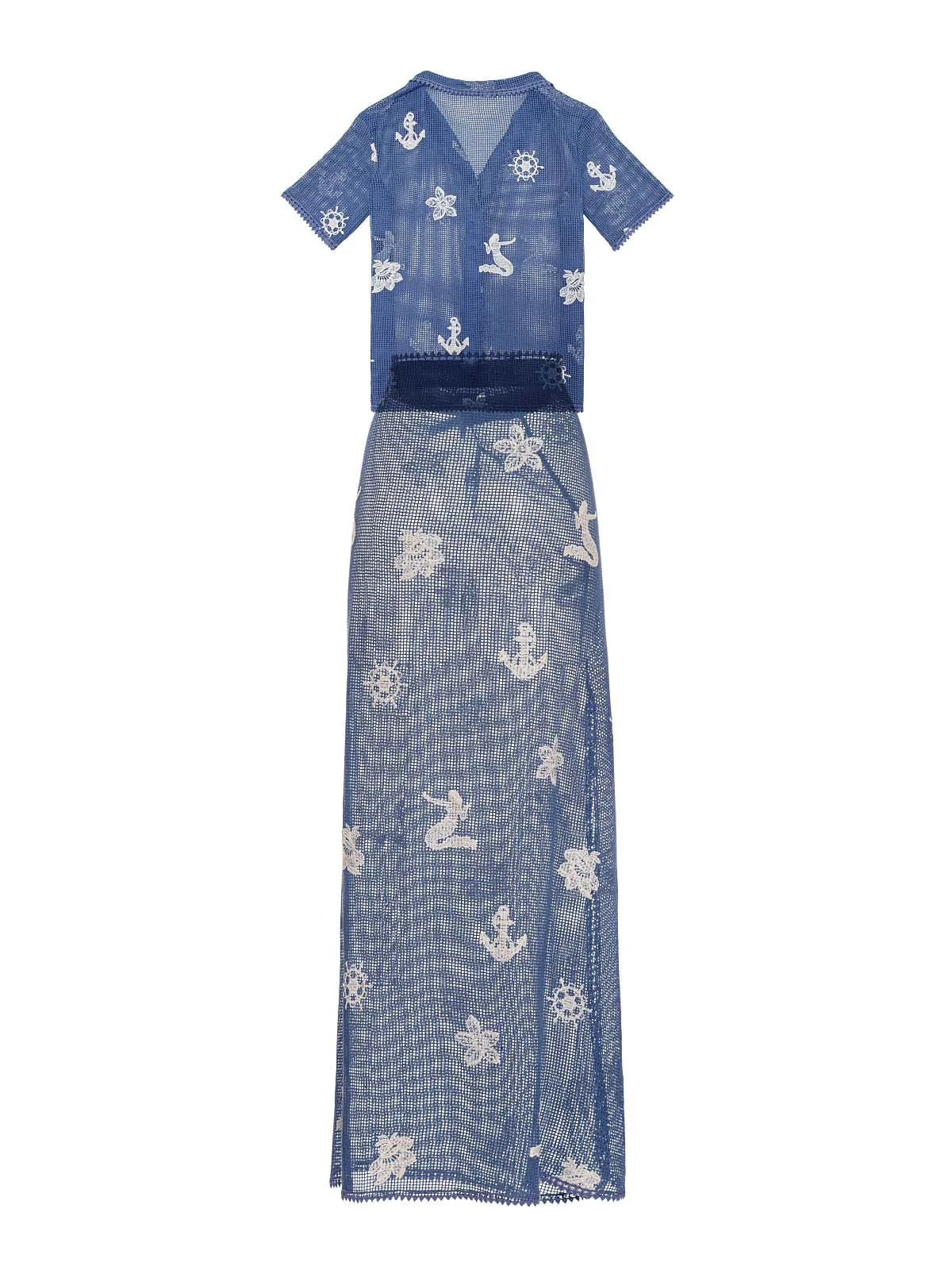 Axel Shirt-Cyprus Skirt