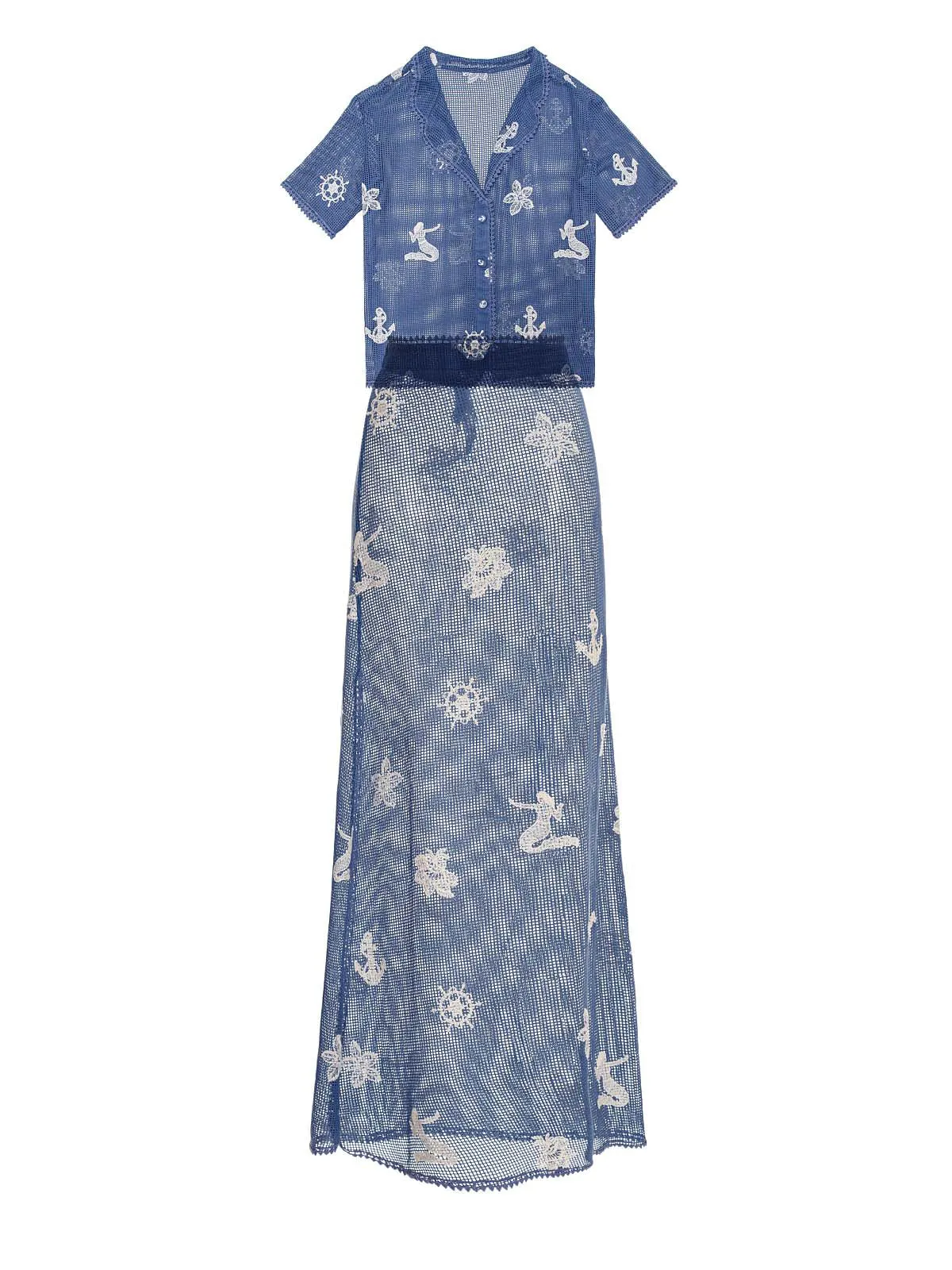 Axel Shirt-Cyprus Skirt