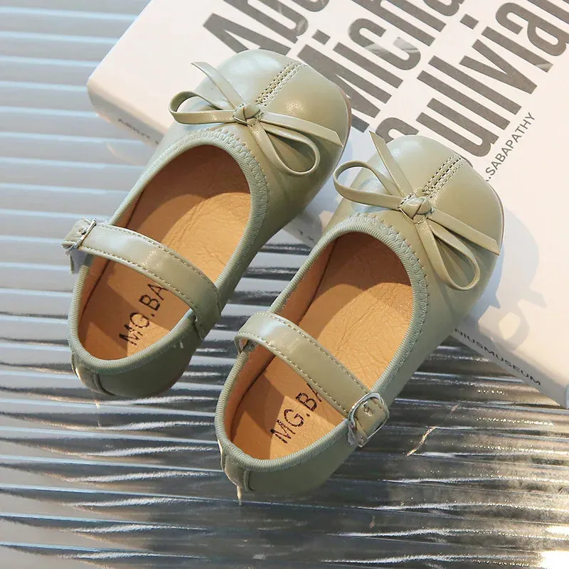 Baby Princess Bow Flats Shoes