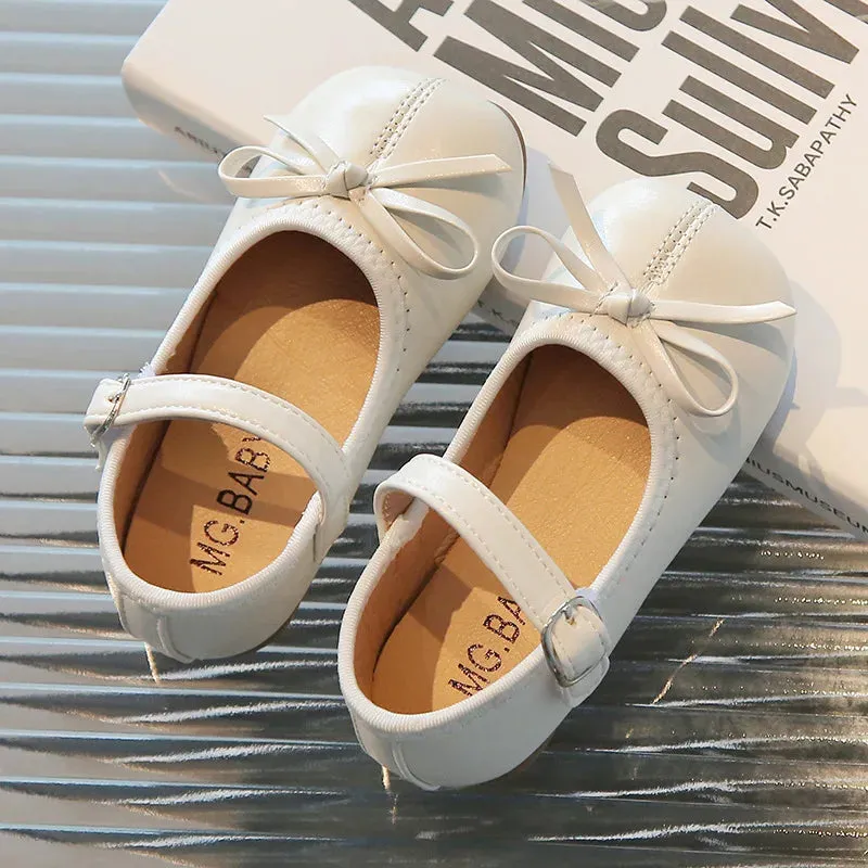 Baby Princess Bow Flats Shoes