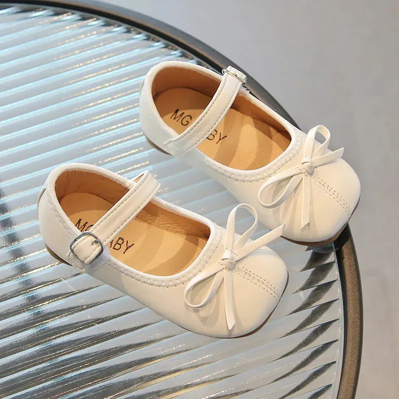 Baby Princess Bow Flats Shoes