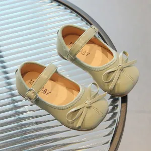 Baby Princess Bow Flats Shoes