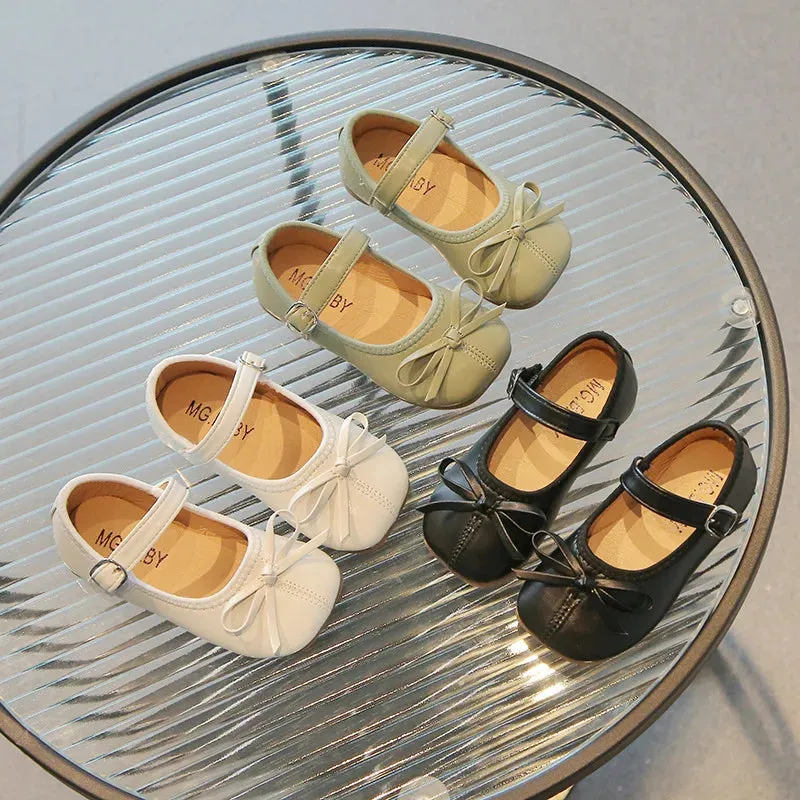 Baby Princess Bow Flats Shoes