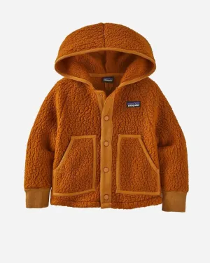 Baby Retro Pile Jacket - Wood Brown