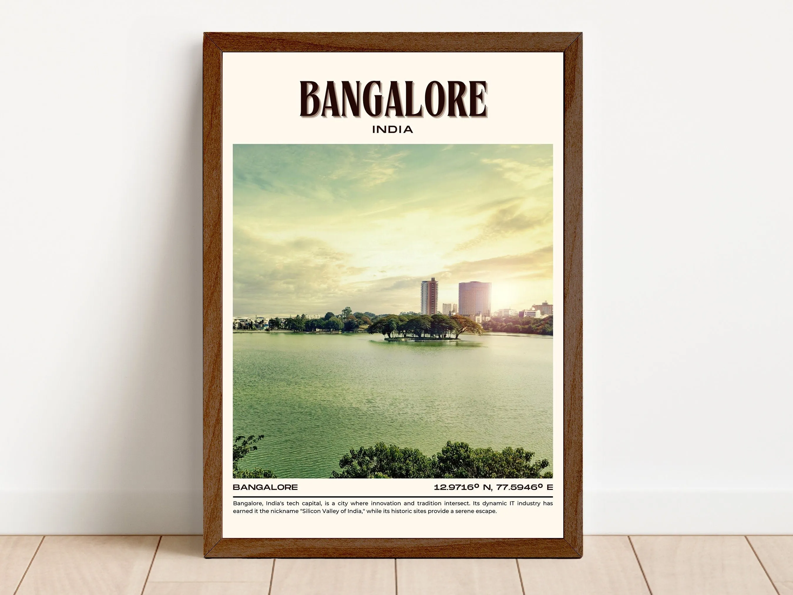 Bangalore Vintage Wall Art, India