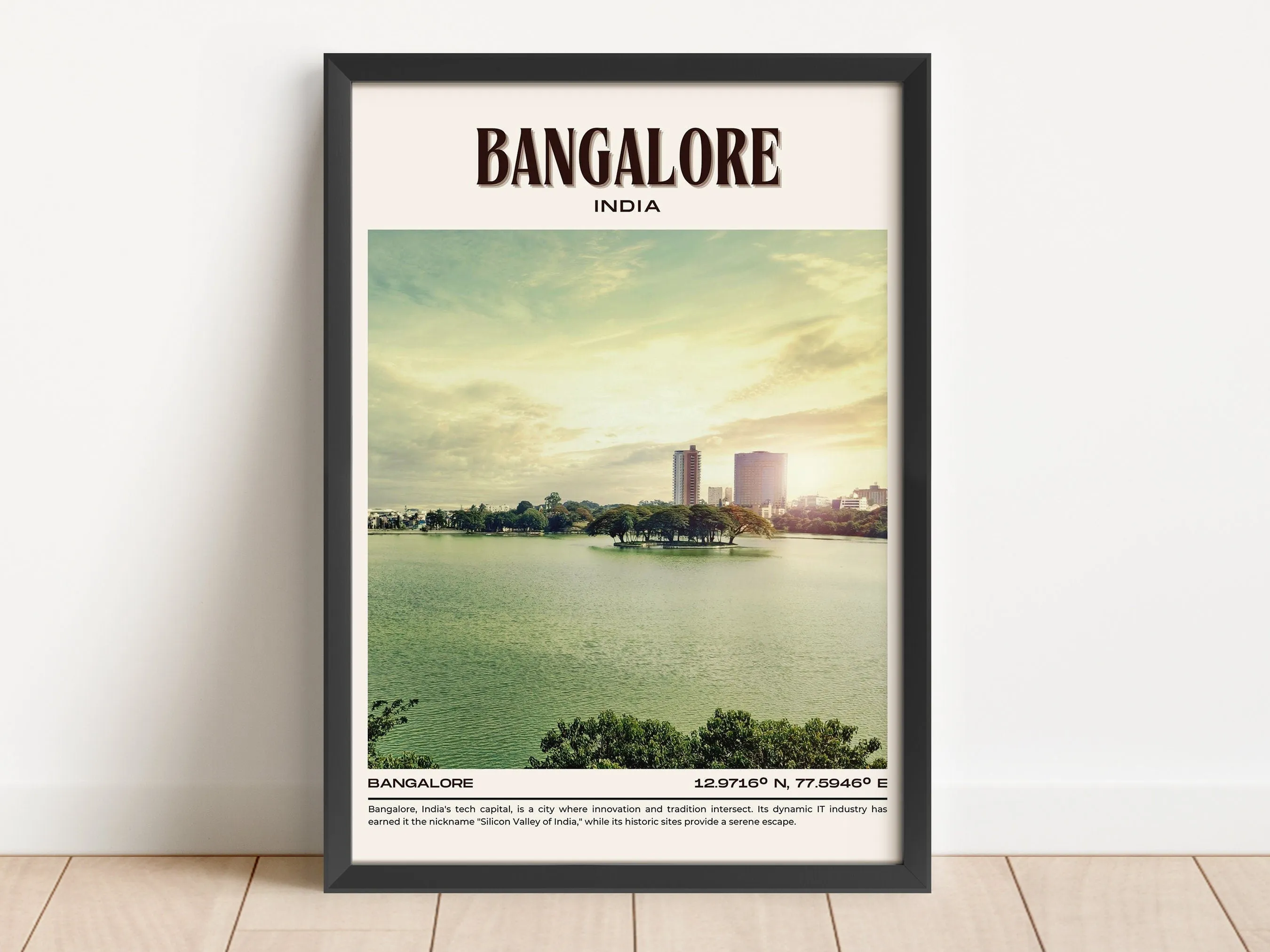 Bangalore Vintage Wall Art, India