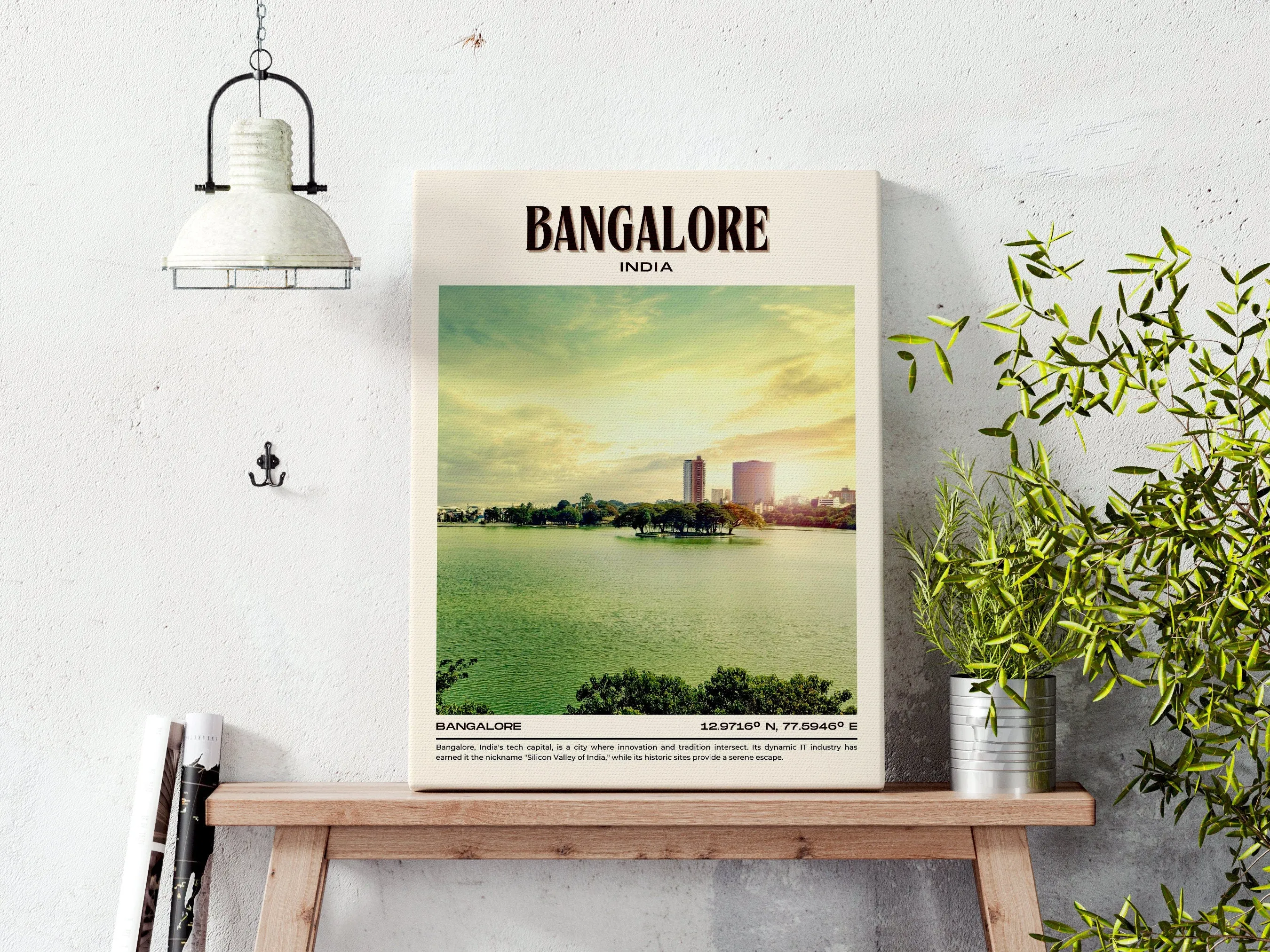 Bangalore Vintage Wall Art, India