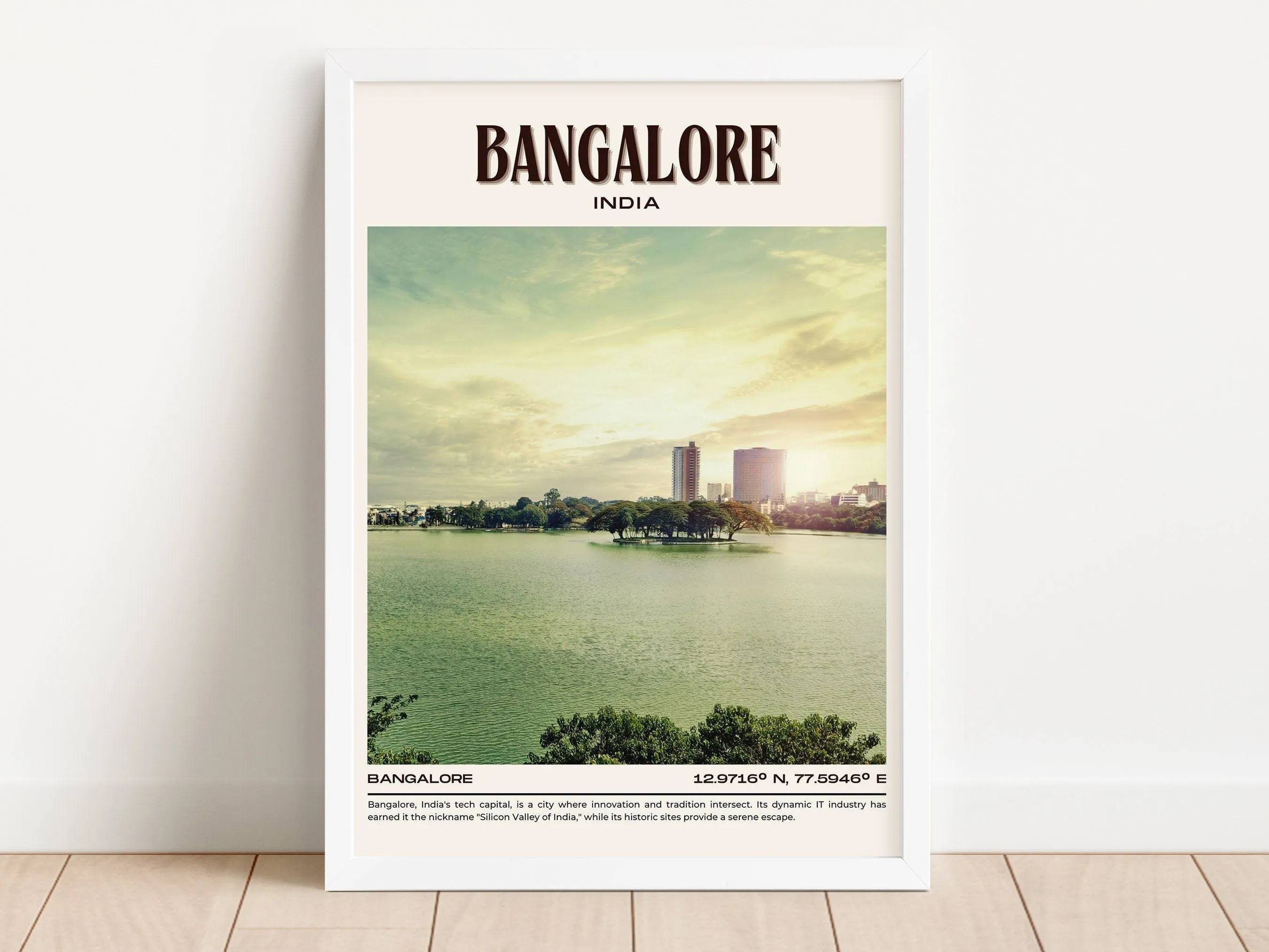 Bangalore Vintage Wall Art, India