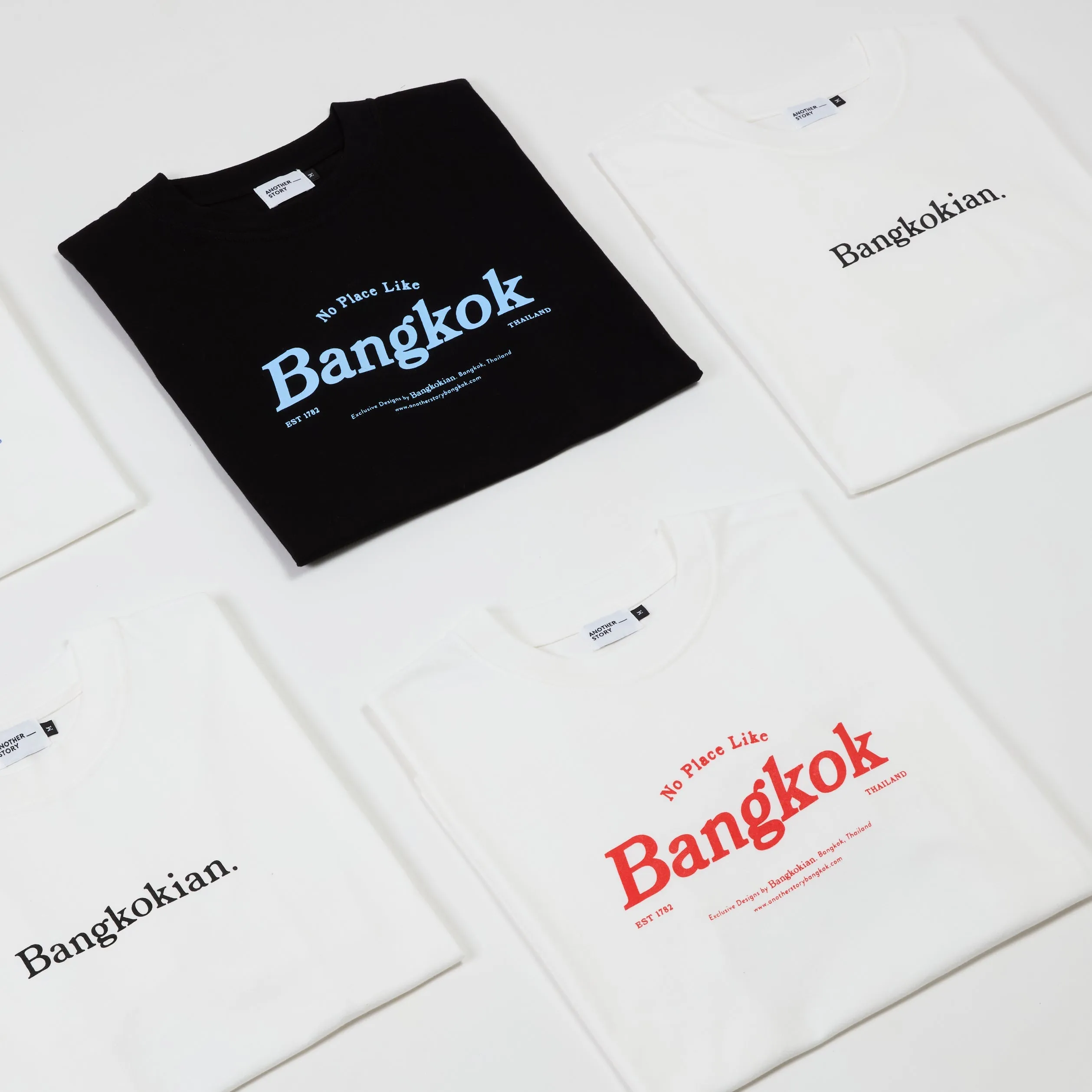 BANGKOKIAN TEE NO PLACE LIKE BKK - WHITE / RED FONT