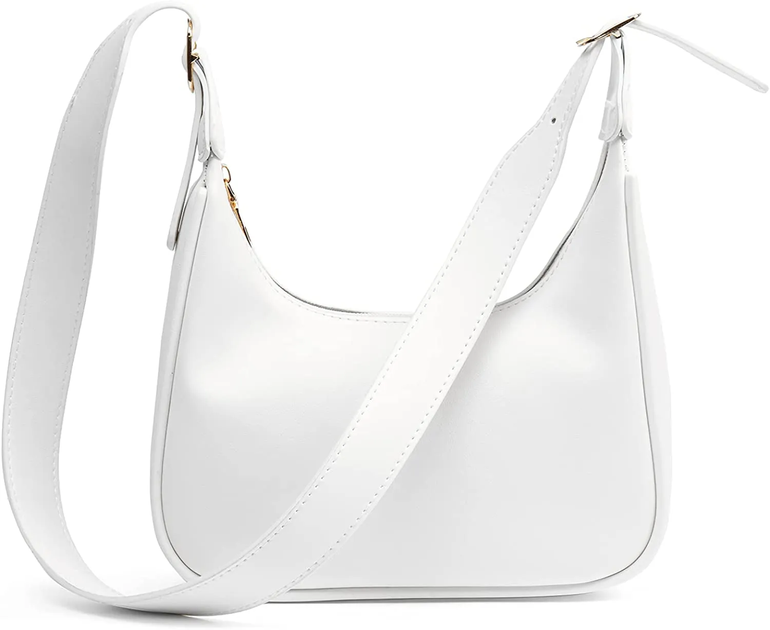 Barabum Retro Classic Half Round Messenger bag Shoulder bag, Zipper Open And Close, Suitable for Women