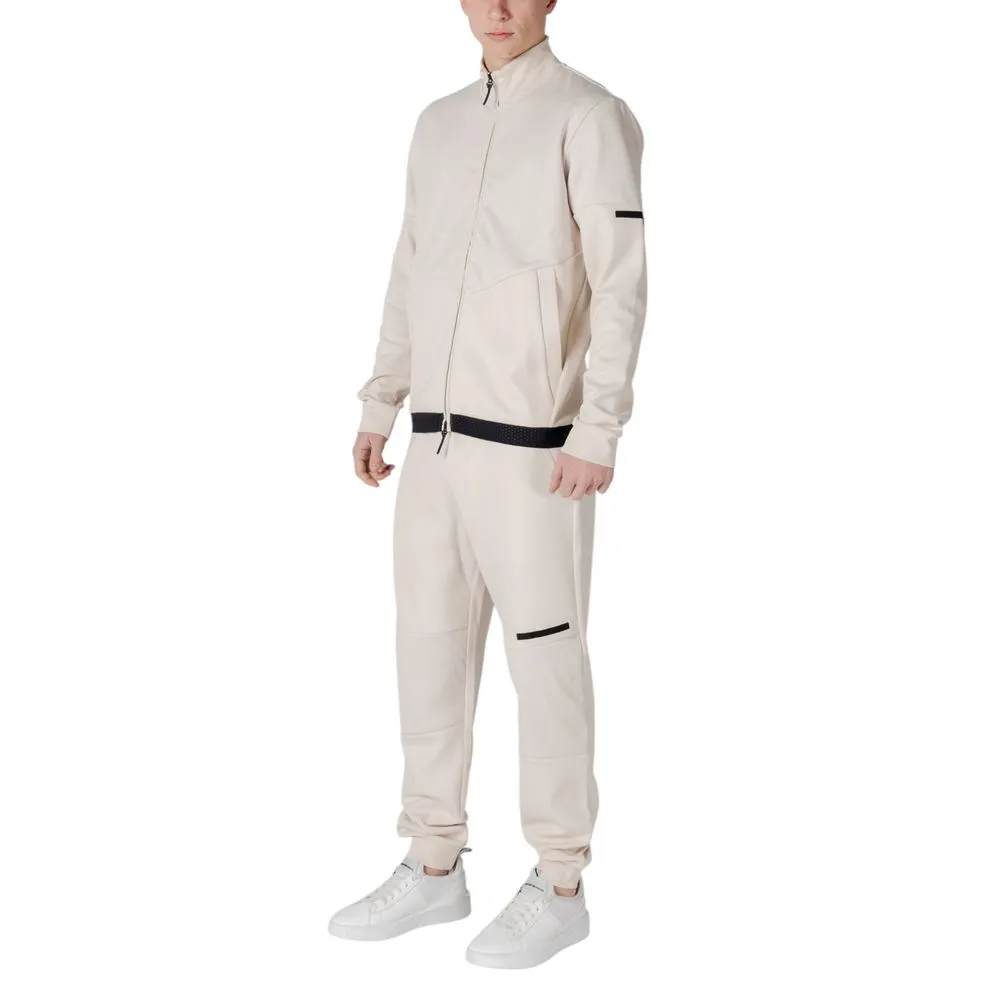 Beige Cotton Sweatsuit