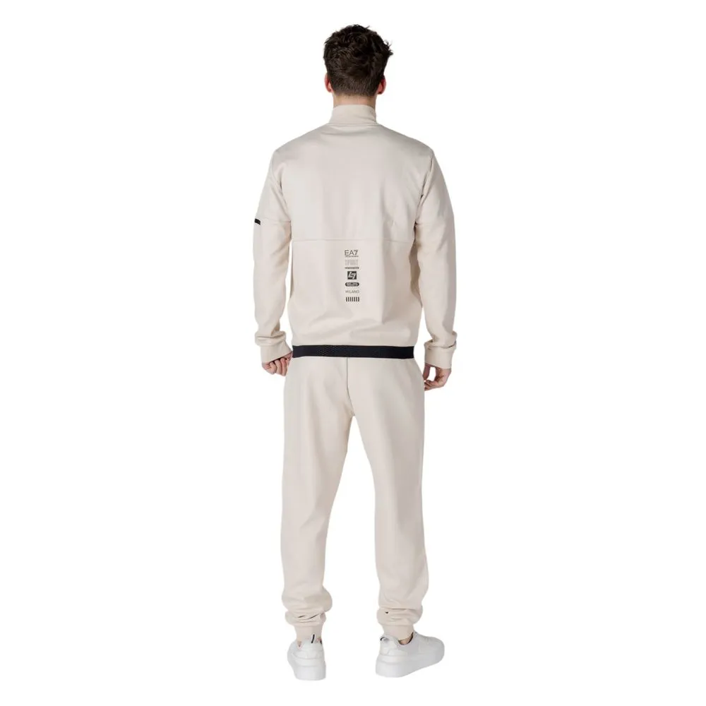Beige Cotton Sweatsuit
