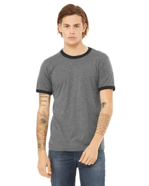 Bella Canvas Robertson Heather Ringer Tee