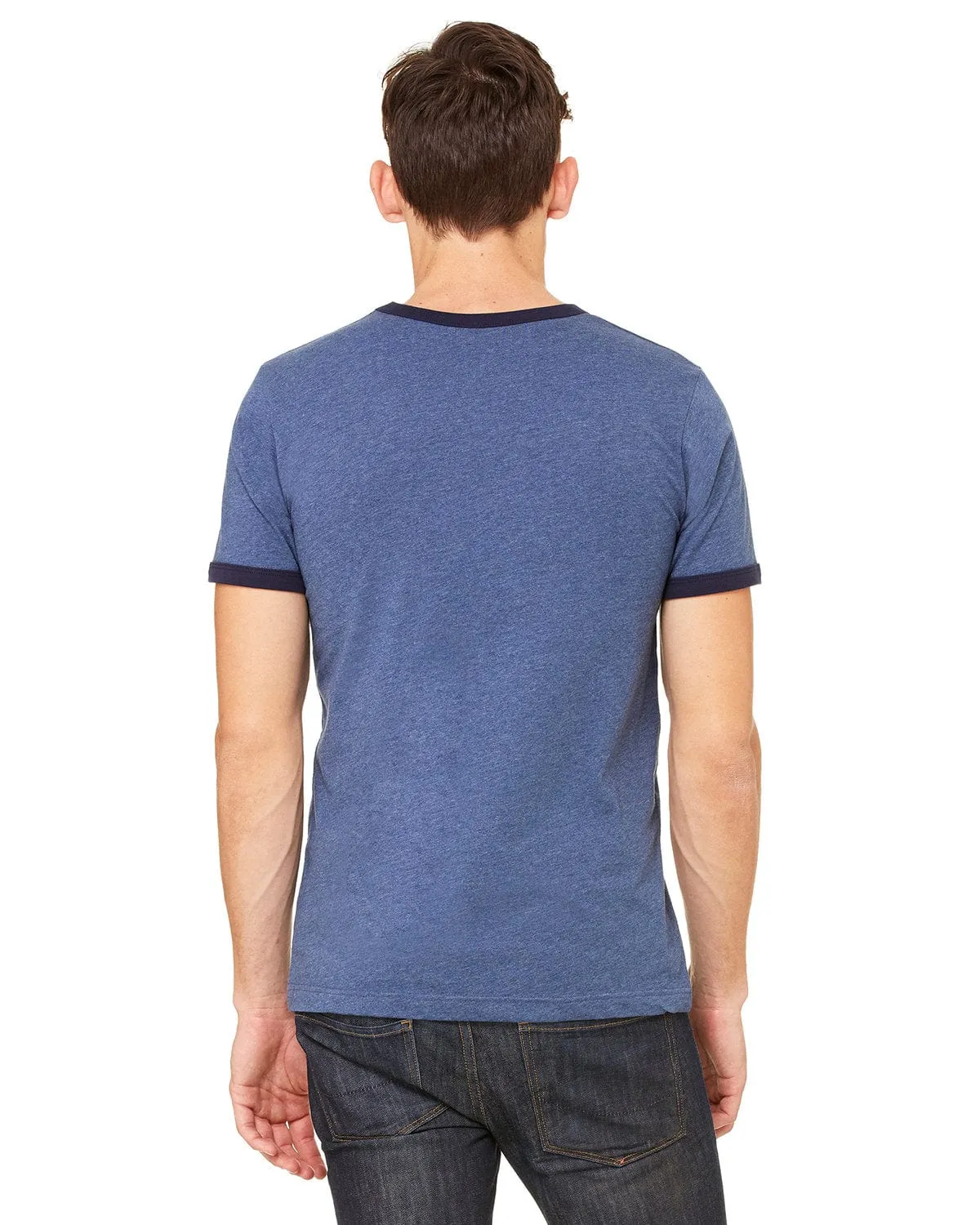 Bella Canvas Robertson Heather Ringer Tee