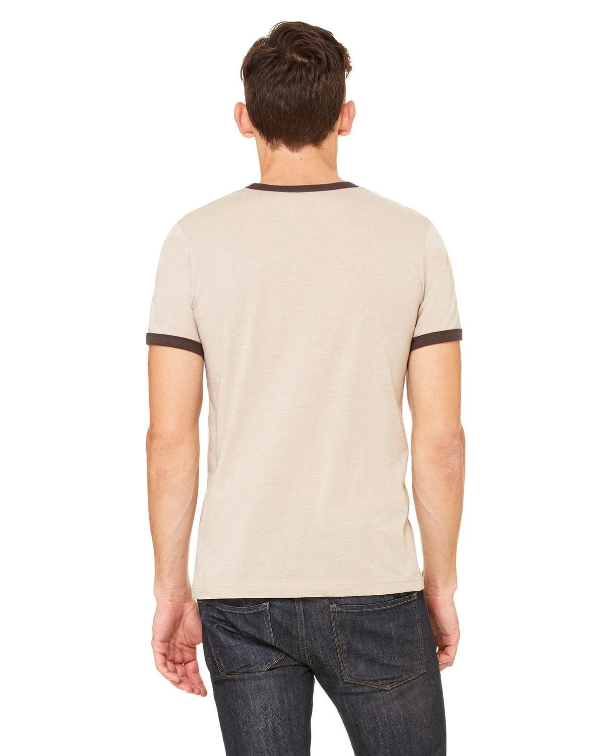 Bella Canvas Robertson Heather Ringer Tee