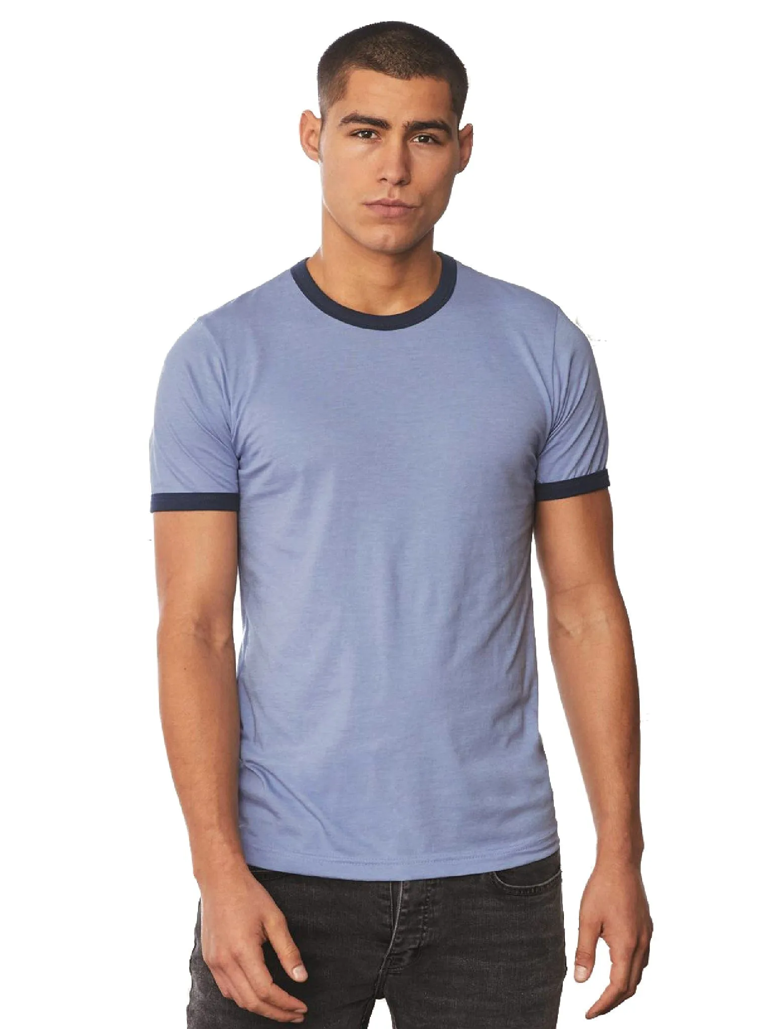 Bella Canvas Robertson Heather Ringer Tee