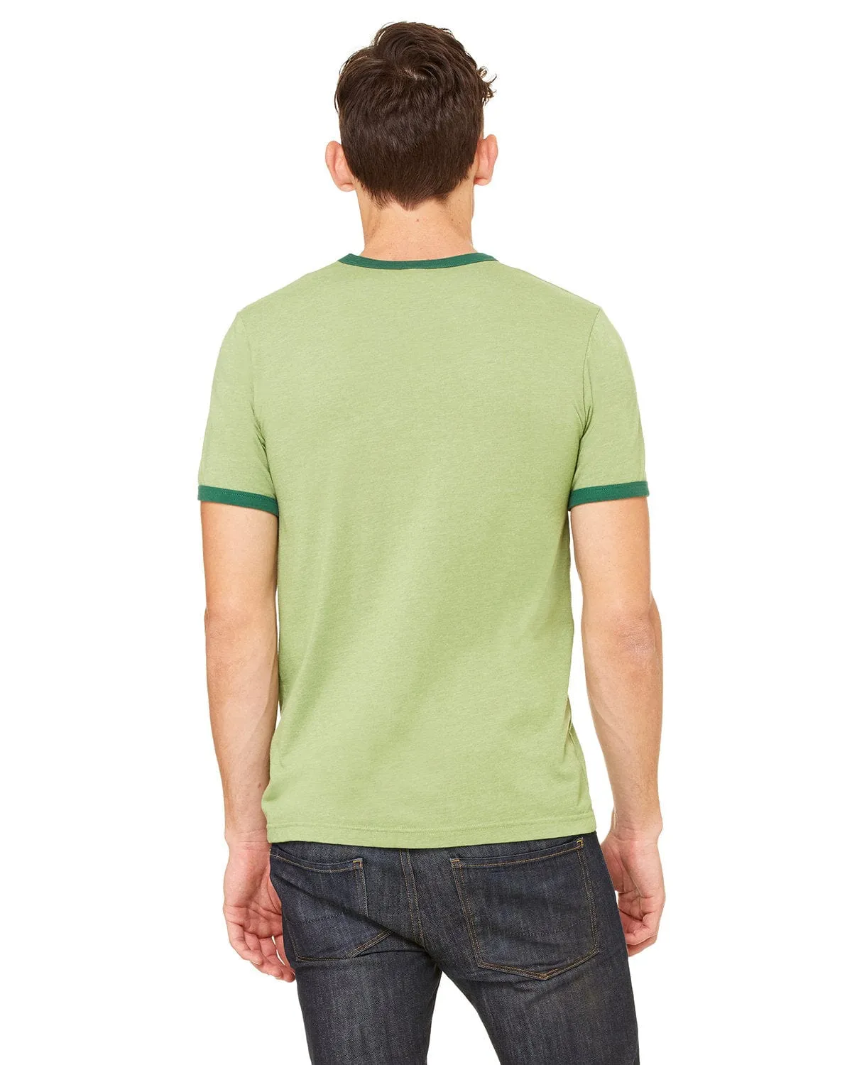 Bella Canvas Robertson Heather Ringer Tee