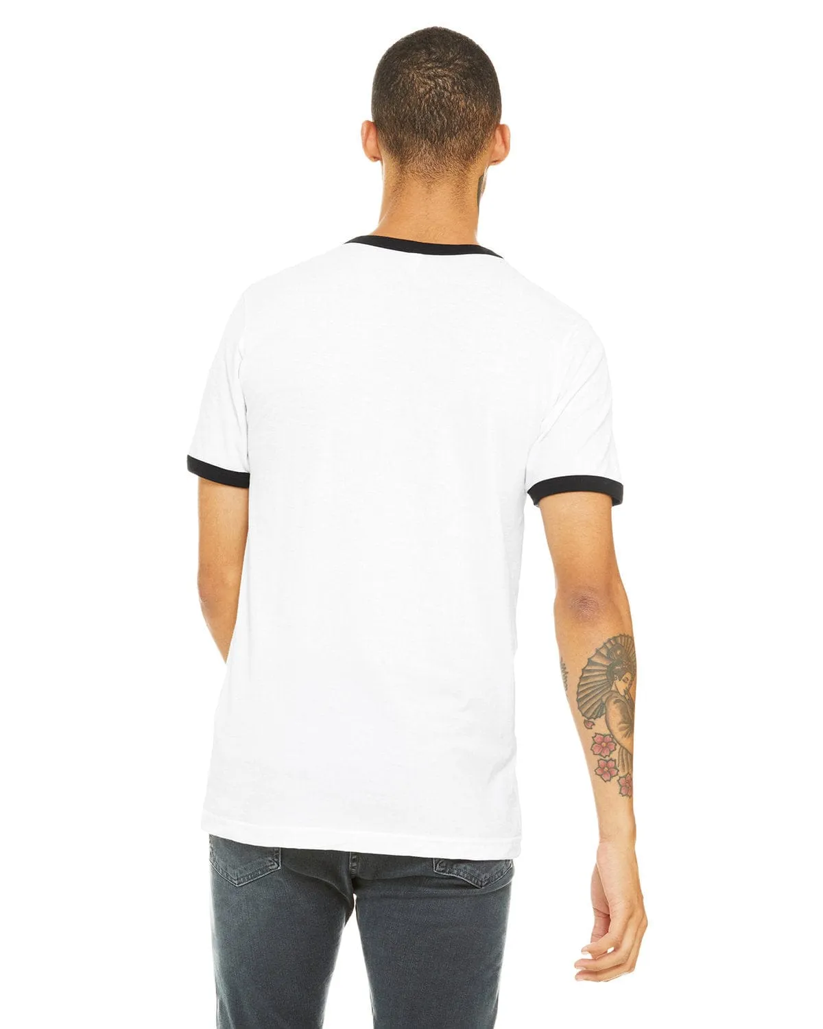 Bella Canvas Robertson Heather Ringer Tee