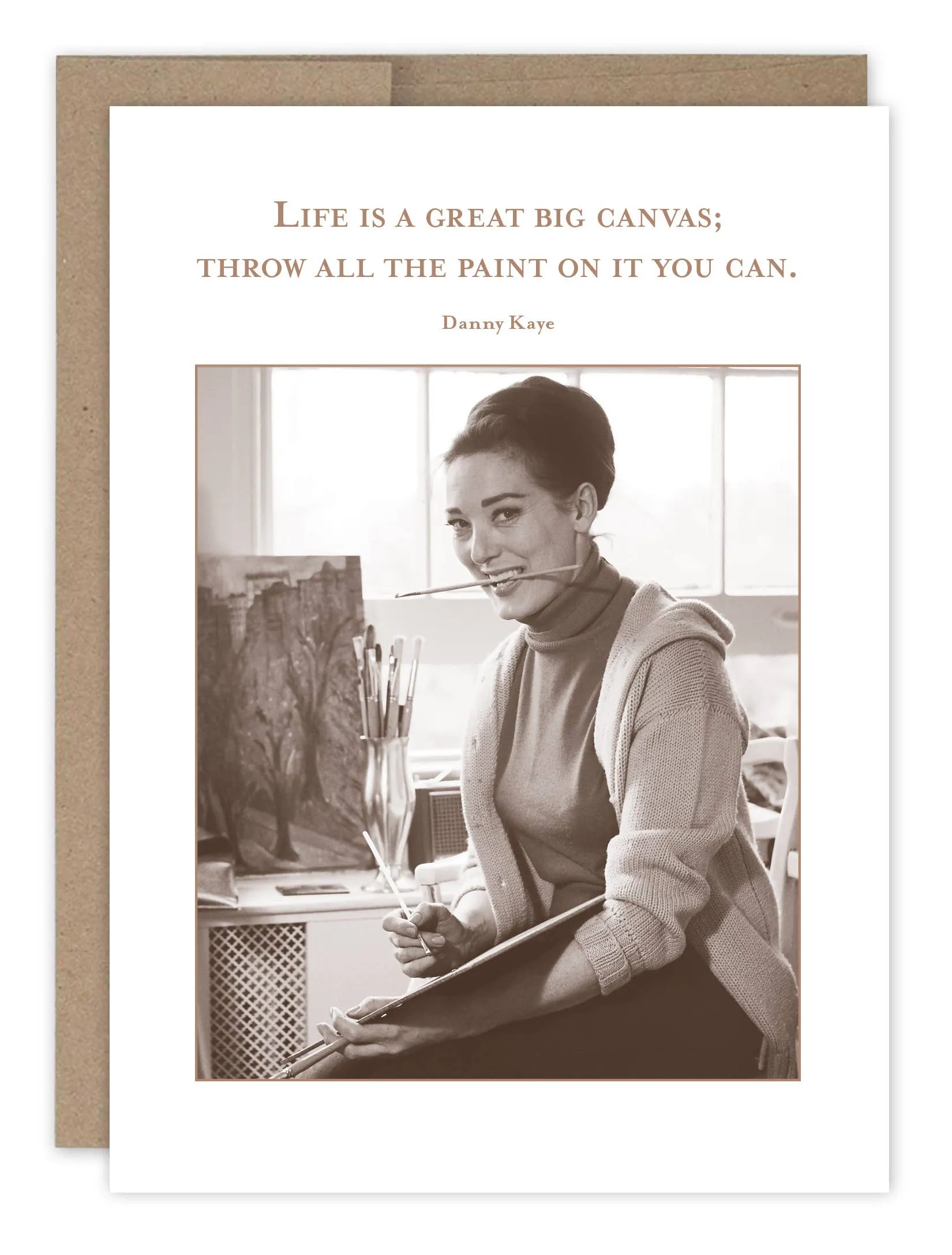 Big Canvas Birthday Card