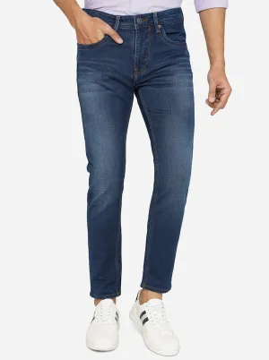 Blue Washed Rider Fit Jeans | JadeBlue