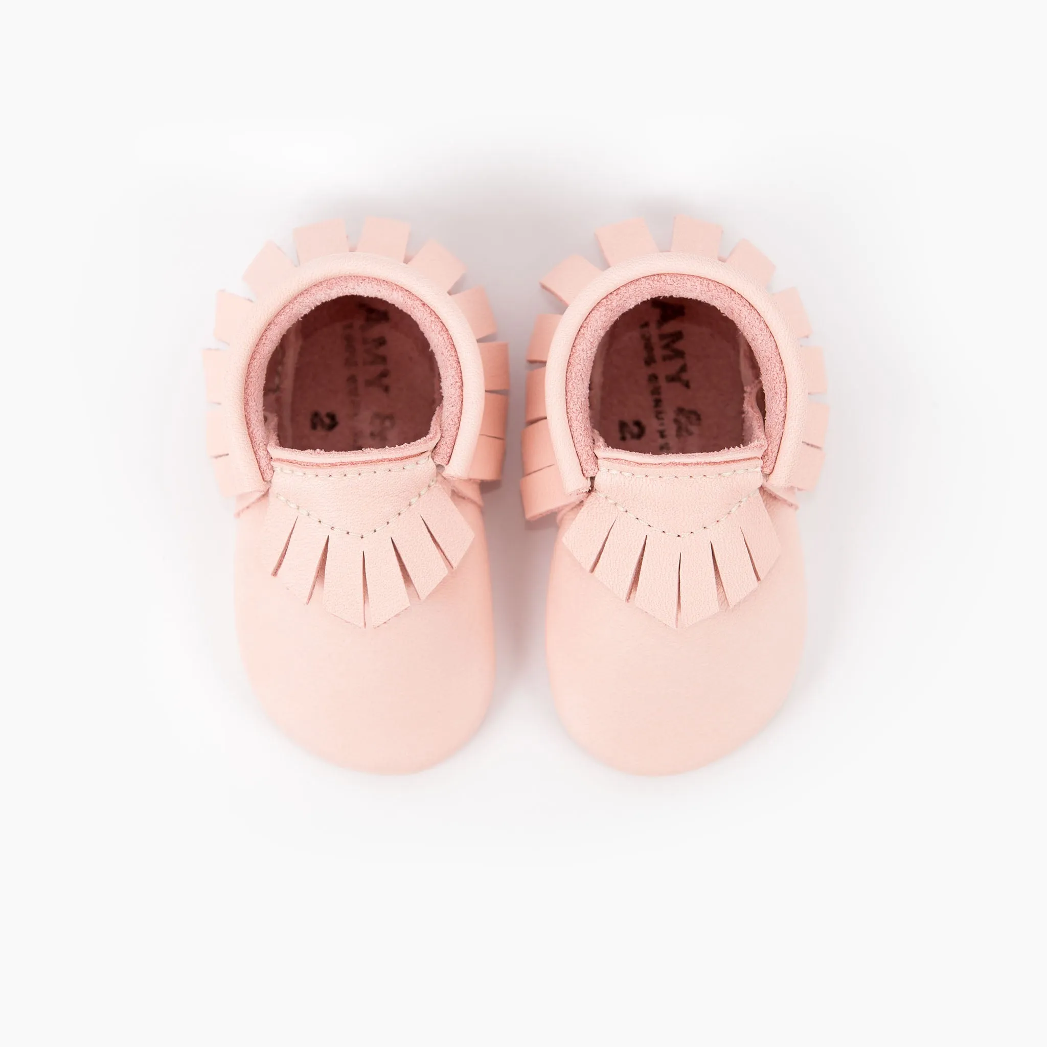 BLUSH MOCCASINS
