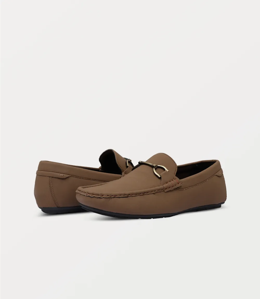BM6790-BROWN-Men Moccasin