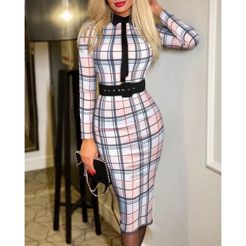 Bohemian Printed Bodycon Dress