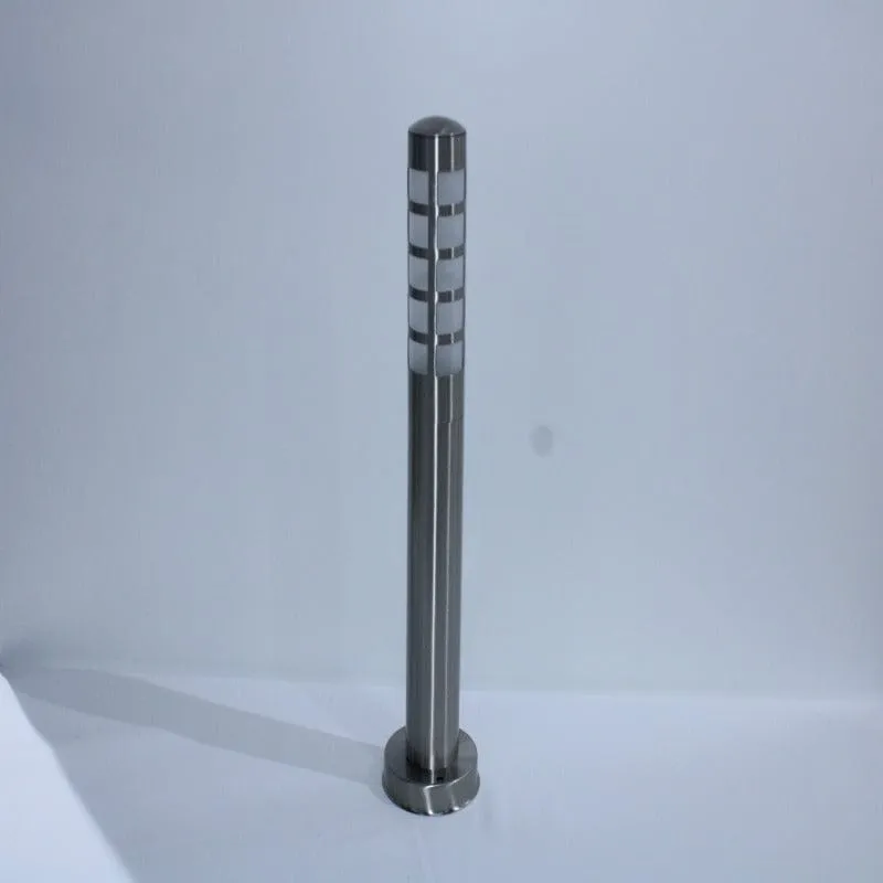 Bollard L4480 Stainless steel With Cover Large