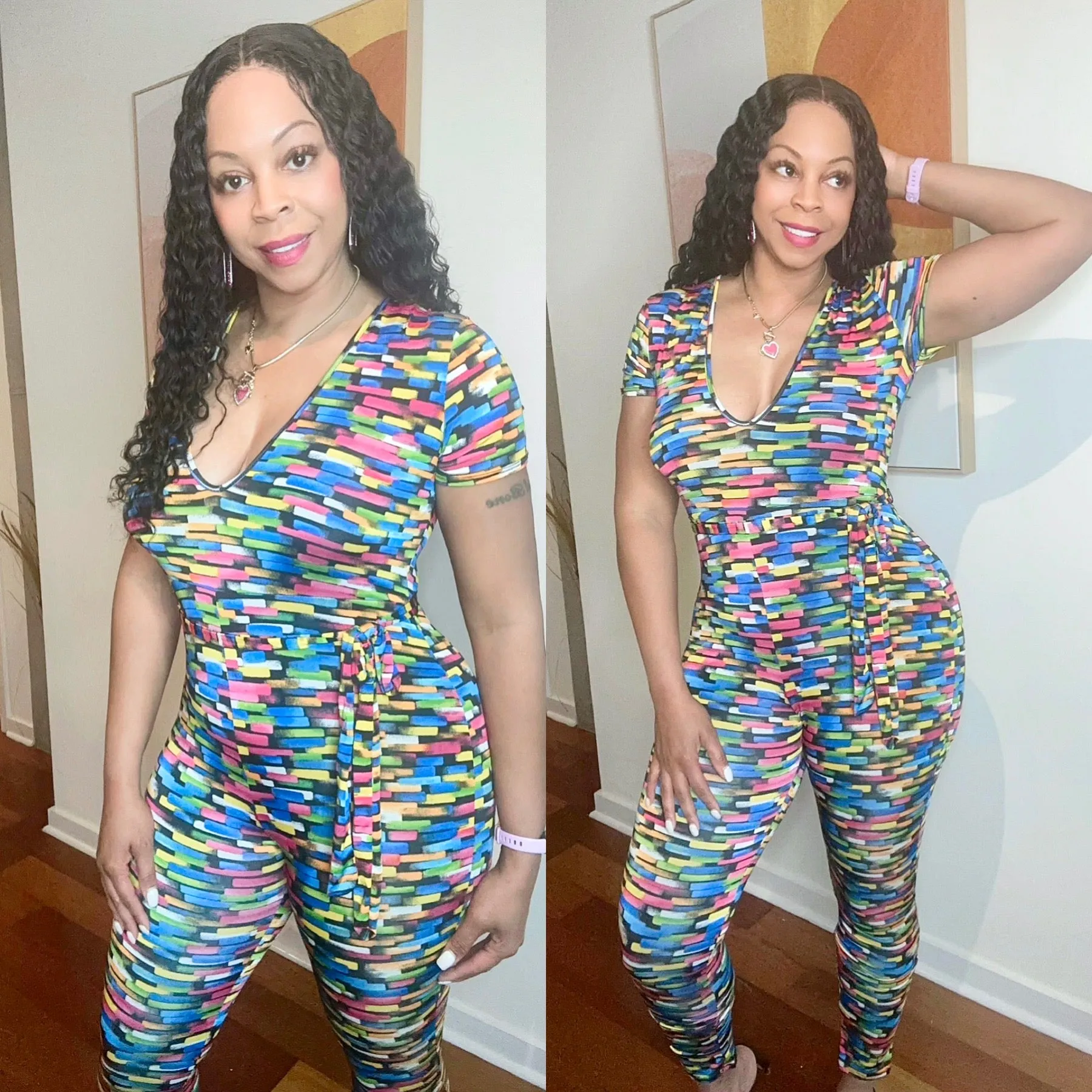 Brickhouse Babe V-Neck Jumper