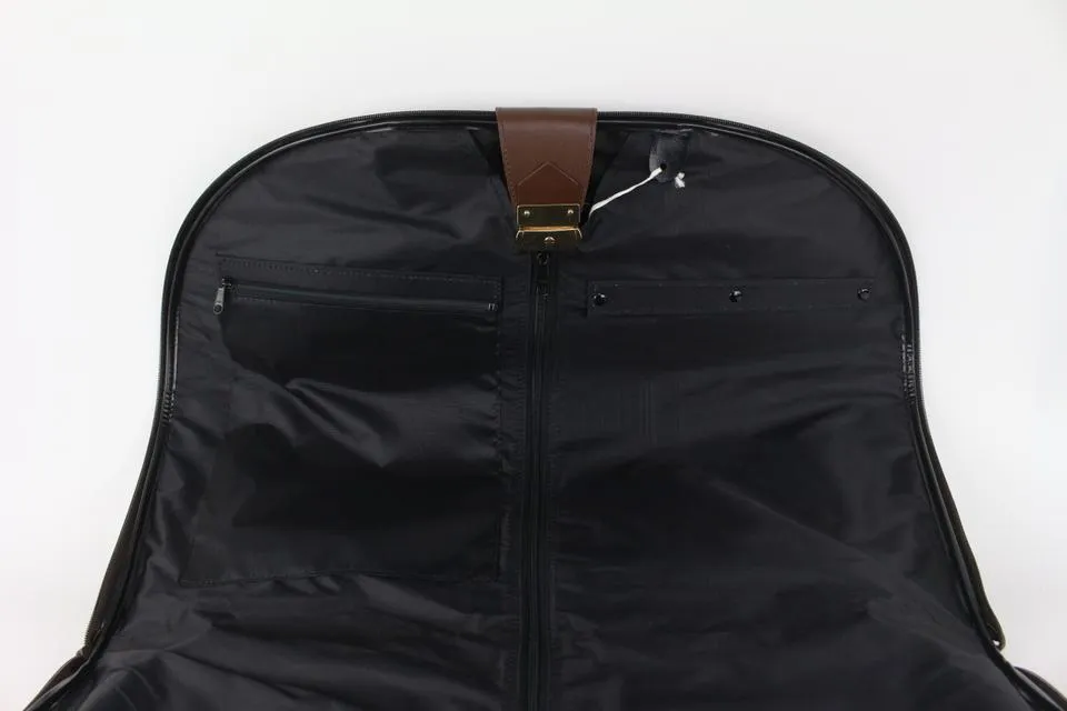 Burberrys Beige x Brown Nova Check Garment Bag 826bur74