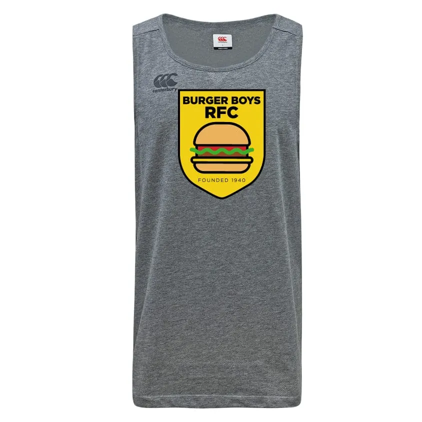 Burger Boys RFC Tempo Vapodri Singlet by Canterbury