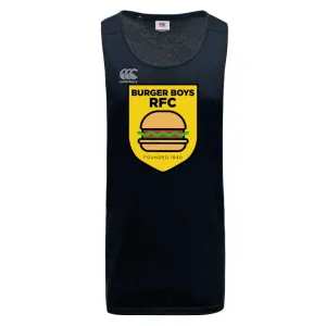 Burger Boys RFC Tempo Vapodri Singlet by Canterbury